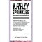 Krazy Sprinkles - Pink Pearl Heart Edible Sprinkles (1/2 Cup 1x Jar)